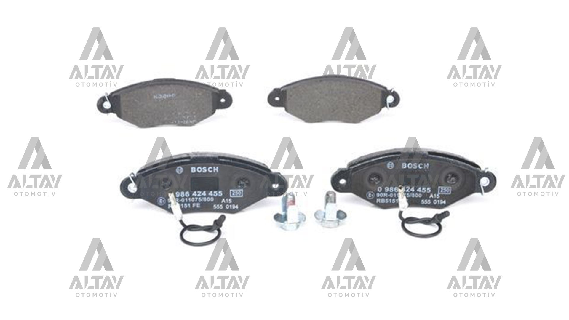 Renault Kangoo Ön Fren Balata . Ön OEM 7701208142